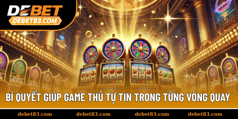 Bí quyết giúp game thủ tự tin trong từng vòng quay