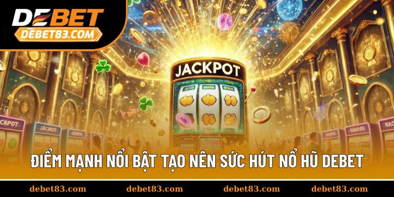 Điểm mạnh nổi bật tạo nên sức hút nổ hũ Debet