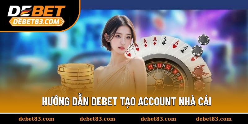Hướng dẫn Debet tạo account nhà cái
