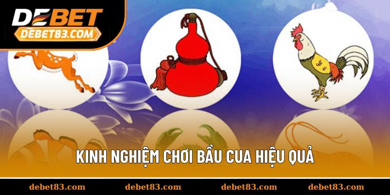 kinh nghiệm chơi bầu cua hiệu quả